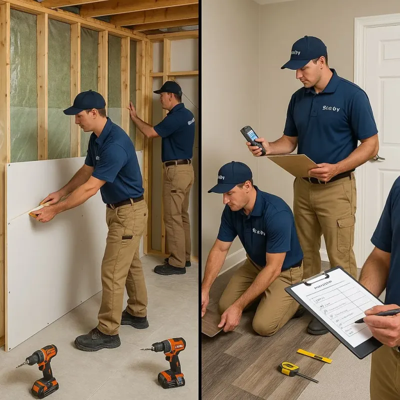 Repairs and Reconstruction process in Eastman, GA